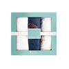 Space Planet 100% Cotton Organic Muslin Blanket Set (70x70 cm, 3-Piece)