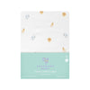 Safari Baby-Spannbettlaken aus 100 % Baumwollsatin – 100 x 200 cm
