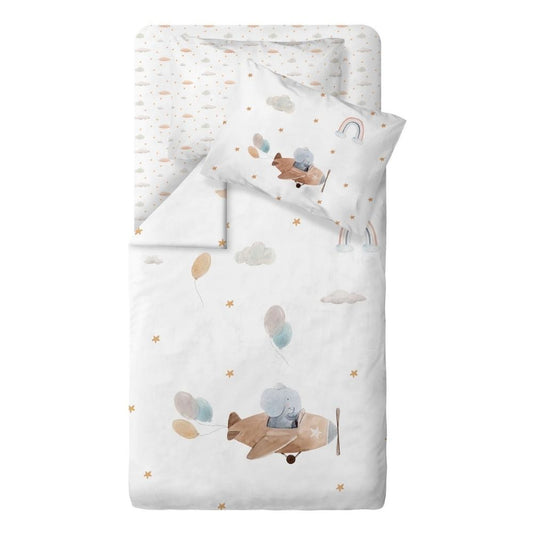Happy Tony %100 Organik Pamuk Saten Bebek Nevresim Takımı