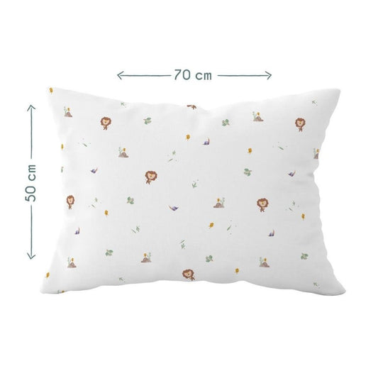 Simba Baby-Kissenbezug aus 100 % Baumwollsatin – 50 x 70 cm