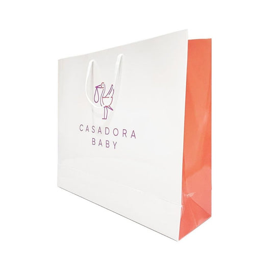 Casadora Baby-Logo-Kartontasche – groß