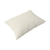 Beige - 100 % Baumwolle, Satin-Baby-Kissenbezug - 35 x 45 cm
