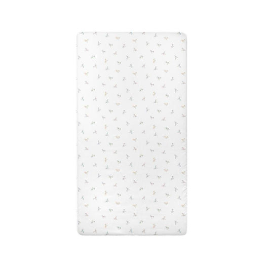 Astra Baby-Bettlaken aus 100 % Baumwollsatin, elastisch, 70 x 140 cm
