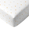 Safari Baby-Spannbettlaken aus 100 % Baumwollsatin – 100 x 200 cm