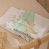 Arcadia 100% Bio-Baumwoll-Musselin-Deckenset (70x70 cm, 3-teilig)