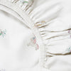 Astra Baby-Spannbettlaken-Set aus 100 % Baumwollsatin – 70 x 140 cm + 35 x 45 cm