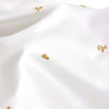 Gazelle Baby-Spannbettlaken-Set aus 100 % Baumwollsatin – 100 x 200 cm + 50 x 70 cm