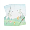 Arcadia 100% Bio-Baumwoll-Musselin-Deckenset (70x70 cm, 3-teilig)