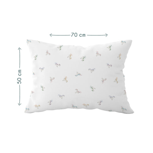 Astra Baby-Kissenbezug aus 100 % Baumwollsatin – 50 x 70 cm