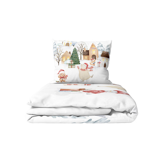 Celebration Baby-Bettwäscheset aus 100 % Bio-Baumwollsatin