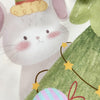 Festive 100% Organic Cotton Satin Baby Bedding Set
