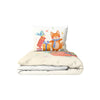 Festive 100% Organic Cotton Satin Baby Bedding Set