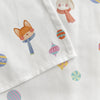 Festive 100% Organic Cotton Satin Baby Bedding Set