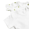 Avocado – 2-teiliges Baby-Body-Set mit kurzen Ärmeln aus 100 % Bio-Baumwolle