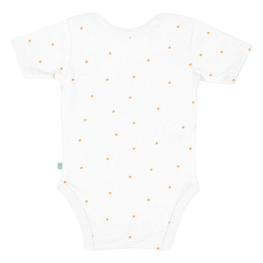 Sterne Baby-Body aus 100 % Bio-Baumwolle