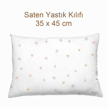 Bloom 100% Cotton, Satin Baby Pillowcase - 35x45 cm