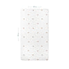 Happy Tony 100% Organic Cotton Satin Single Child Duvet Cover Set