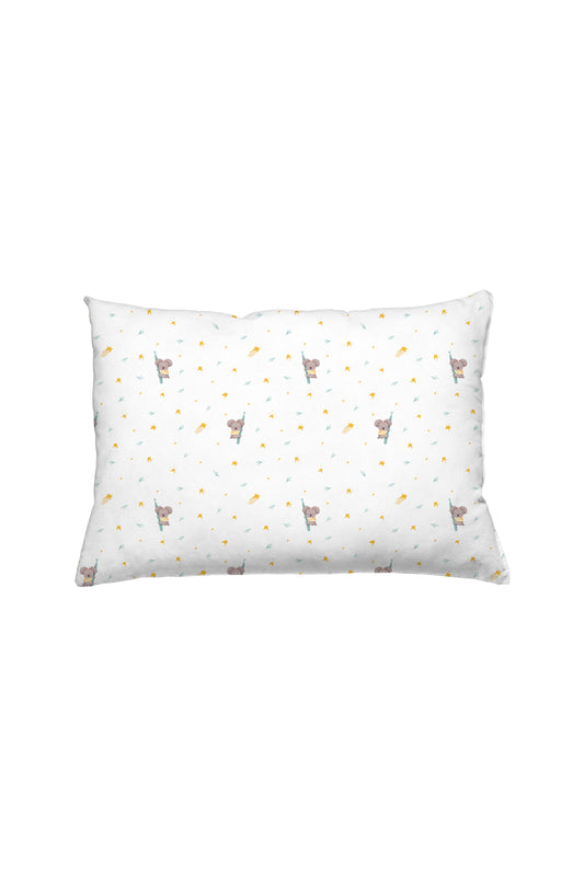 Koko Baby-Spannbettlaken-Set aus 100 % Bio-Baumwollsatin – 70 x 140 cm + 35 x 45 cm