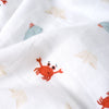 Boubou 100% Organic Cotton Double-Sided Muslin Blanket