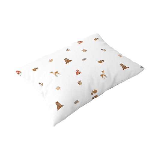Forest Amigos 100% Cotton Satin Baby Pillowcase - 50x70 cm