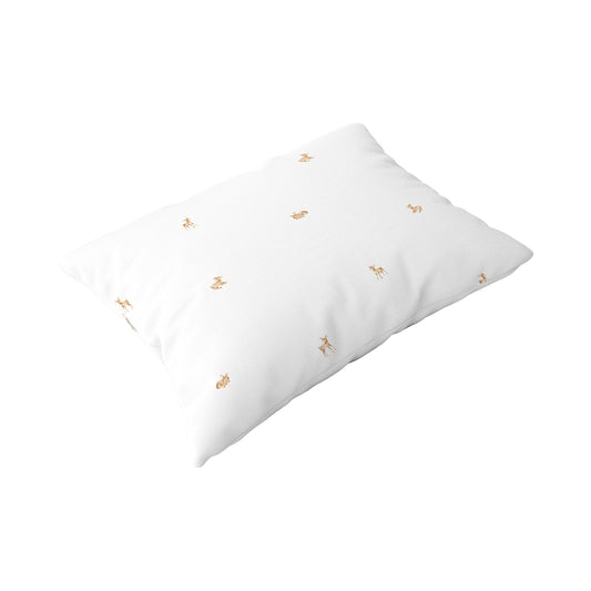 Gazelle %100 Pamuk, Saten Bebek Yastık Kılıfı - 35x45 cm