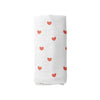 Amore Musselindecke aus 100 % Bio-Baumwolle – 90 x 90 cm