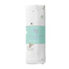 Circus 100% Organic Cotton Washed Muslin Blanket - 115x115 cm