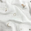 Circus 100% Organic Cotton Washed Muslin Blanket - 115x115 cm