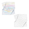 Astra 100% Organic Cotton Muslin Blanket Set (90X90 CM 2-PIECE)