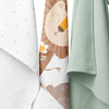 Simba 100% Organic Cotton, Washed Muslin Blanket Set (55x55 cm, 3-Piece)