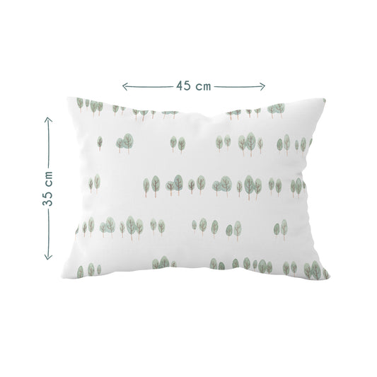 Oxygen Baby-Kissenbezug aus 100 % Baumwolle, Satin – 35 x 45 cm