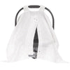 UV Protected Stars 100% Cotton Muslin Snap Stroller Cover (UPF 30+)