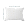 Sterne Baby-Kissenbezug aus 100 % Baumwollsatin – 50 x 70 cm