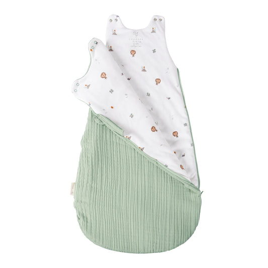 Simba Schlafsack aus 100 % Bio-Baumwolle mit Stickerei (2,5 Tog)