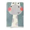 Giraffe Patterned Velour Towel - 70x140cm