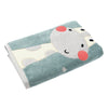 Giraffe Patterned Velour Towel - 70x140cm