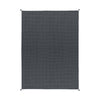 100% Organic Cotton Single Waffle Pique Blanket - Dark Gray - 160 x 220 cm