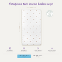 Koko 100% Organic Cotton Kids' Fitted Sheet 100 x 200 cm