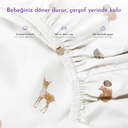Astra %100 Organik Pamuk Saten Bebek Lastikli Çarşaf Seti 70 x 140 cm