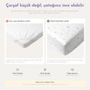 Astra 100% Organic Cotton Kids' Fitted Sheet Set 100 x 200 cm