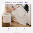Dino 100% Organic Cotton Muslin 2-Piece Cover Set 90 x 90 cm