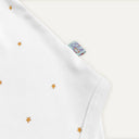 Stars 100% Organic Cotton Long-Sleeve Baby Bodysuit