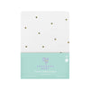 Happy Bee 100% Cotton Satin Baby Fitted Sheet - 70 x 140 cm
