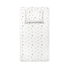 Forest Amigos 100% Cotton Combed Baby Fitted Sheet Set - 100x200 cm + 50x70 cm