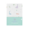 Dino 100% Cotton Satin Elastic Baby Sheet - 100 x 200 cm
