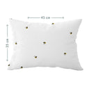 Happy Bee 100% Organic Cotton Baby Pillowcase 35 x 45 cm