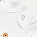 Safari 100% Organic Cotton Long-Sleeve Baby Bodysuit