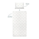 Koko %100 Organik Pamuk Çocuk Lastikli Çarşaf Seti 100 x 200 cm