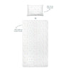 Dino 100% Cotton Satin Baby Fitted Sheet Set - 100x200 cm + 50x70 cm