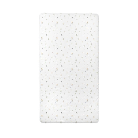 Circus 100% Cotton Baby Fitted Sheet Set - 70x140 cm + 35x45 cm